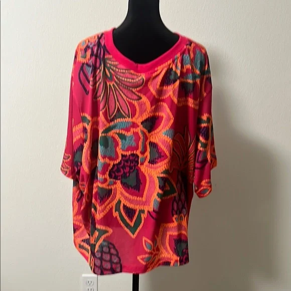 Adidas Farm GFX Tee Pink and Orange - Picture 8 of 9